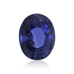 8,03 Karat blauer AGL Ceylon-Saphir im Ovalschliff