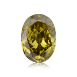 Diamante Ovale Camaleonte da 0,79 carati (I1) GIA
