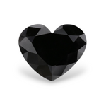 1.86 Carat Natural Black Heart Diamond GIA
