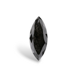 1.5 Carat Natural Black Marquise Diamond GIA