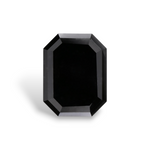2.94 Carat Natural Black Emerald Diamond GIA