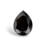 2.11 Carat Natural Black Pear Diamond GIA