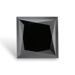 1.09 Carat Natural Black Princess Diamond GIA