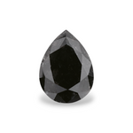 1.05 Carat Natural Black Pear Diamond GIA