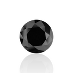 11.39 Carat Black Round Diamond