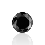 8.35 Carat Black Round Diamond