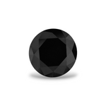 3.25 Carat Black Round Diamond