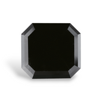 6.4 Carat Natural Black Emerald Diamond GIA