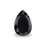 0.68 Carat Natural Black Pear Diamond GIA