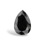 1.86 Carat Natural Black Pear Diamond GIA