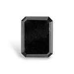 2.66 Carat Natural Black Emerald Diamond GIA