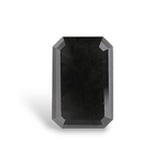 2.64 Carat Natural Black Emerald Diamond GIA