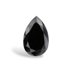 1.03 Carat Natural Black Pear Diamond GIA