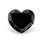 1.89 Carat Natural Black Heart Diamond GIA