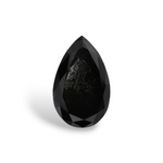 1.36 Carat Natural Black Pear Diamond GIA