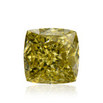 Diamante a cuscino, 1,66 carati, Fancy Deep Brownish Greenish Yellow, SI2, GIA