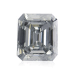 0.17 carati Fancy Light Gray Blue Smeraldo Diamante VVS2 GIA