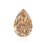 Diamante pera Fancy Brown Orange da 1,52 carati SI1 GIA