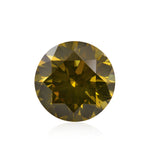 1.40 Carat Fancy Deep Brownish Yellow Round Brilliant Diamond (SI1) GIA