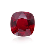 Rubino a cuscino da 5,04 carati rosso MOZAMBICO GRS e SSEF