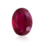 Rubino Ovale Rosso BIRMANO GRS da 2,05 carati