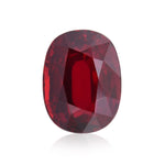 Rubino ovale rosso MOZAMBICO da 4,01 carati GRS