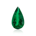 Smeraldo a pera verde COLOMBIANO da 3,35 carati GRS