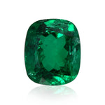 10.12 Carat Green COLOMBIAN Cushion Emerald SSEF