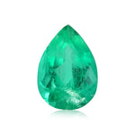 4,35 Karat Grüner KOLUMBIANISCHER Birnen-Smaragd CD