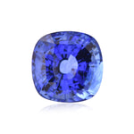 7,60 Karat blauer CEYLON-Saphir im Kissenschliff CD