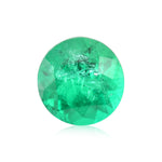 3.67 Karat Grüner kolumbianischer runder Smaragd CD