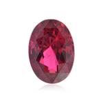 2.44 Karat Roter ovaler Rubin GIA