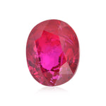 2,35 Karat roter MOZAMBIQUE Oval-Rubin GRS