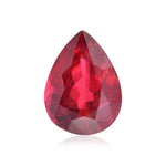 Rubino Mozambico a Pera da 4,03 Carati Rosso GRS