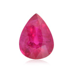 2.03 Carat Red BURMESE Pear Ruby CD