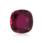 3.36 Carat Red MOZAMBIQUE Cushion Ruby GRS