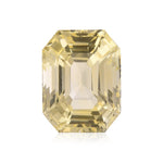 16.34 Carat Yellow Emerald Sapphire GIA