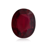 Rubino Ovale MOZAMBICO Rosso da 6.10 Carati GRS