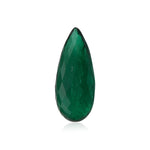 18.70 Carat Green COLOMBIAN Briolette Emerald CD