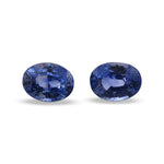 4.00 Carat Blue Oval Sapphire