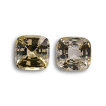 22.16 Carat Yellow Cushion Sapphire GIA