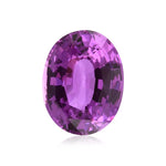 Zaffiro ovale viola da 2,40 carati