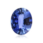 2.43 Carat Blue Oval Sapphire