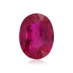 1,41 Karat roter ovaler Rubin