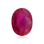 1.30 Carat Red Oval Ruby