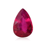 1.31 Carat Red Pear Ruby