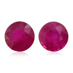 2.07 Carat Red Round Ruby
