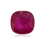 1,03 Karat roter Kissen-Rubin