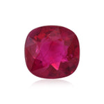 1.00 Carat Red Cushion Ruby