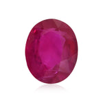Rubino Ovale Rosso da 1,19 Carati